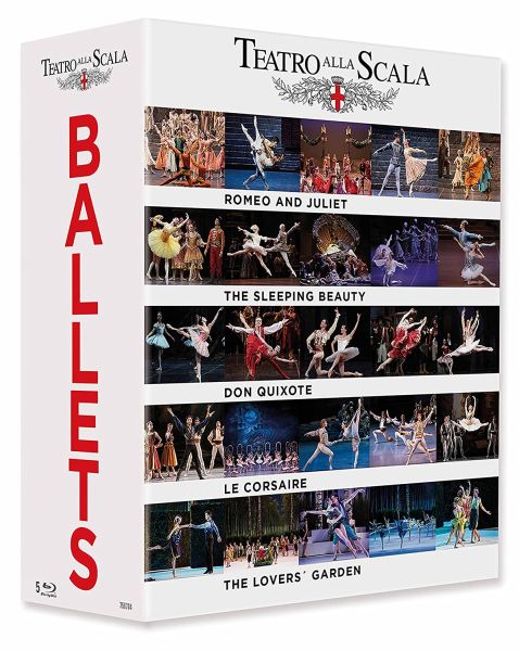 Music Blu-Ray Teatro Alla Scala Ballets (5 Blu-Ray) NUOVO SIGILLATO, EDIZIONE DEL 11/10/2021 SUBITO DISPONIBILE