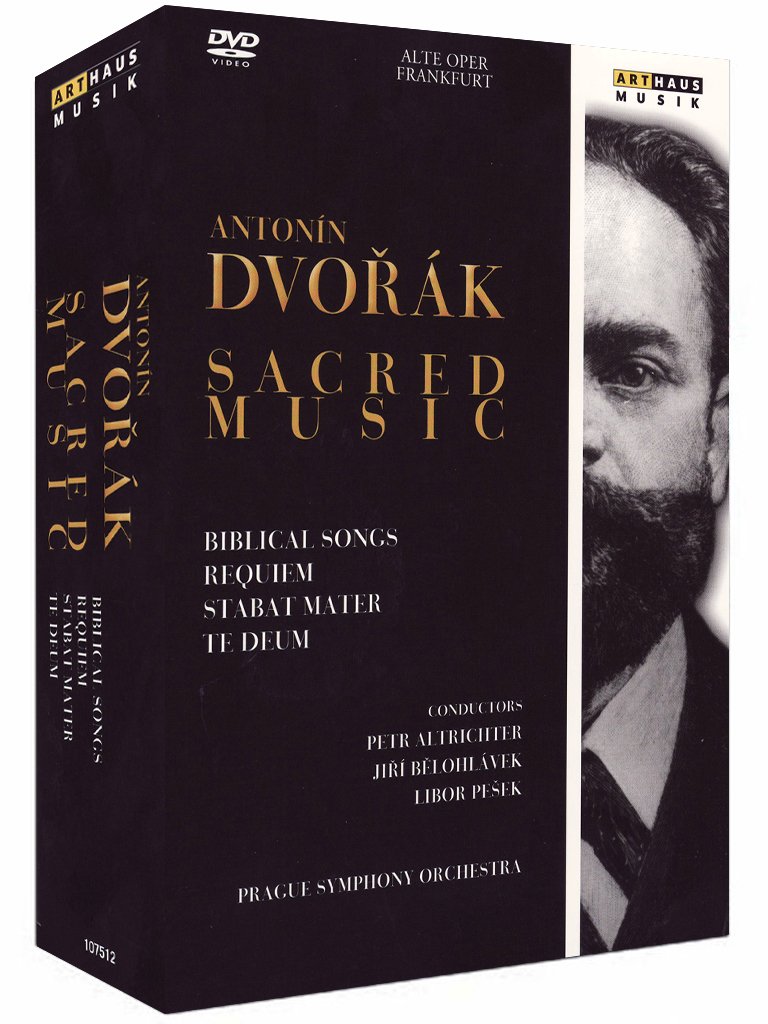 Music Dvd Antonin Dvorak - Sacred Music (3 Dvd) NUOVO SIGILLATO, EDIZIONE DEL 13/06/2011 SUBITO DISPONIBILE