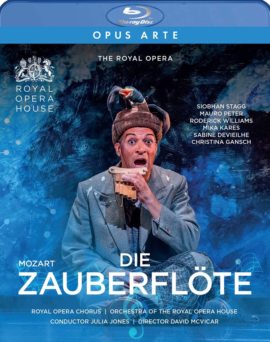 Music Wolfgang Amadeus Mozart - Die Zauberflote NUOVO SIGILLATO EDIZIONE DEL SUBITO DISPONIBILE blu-ray