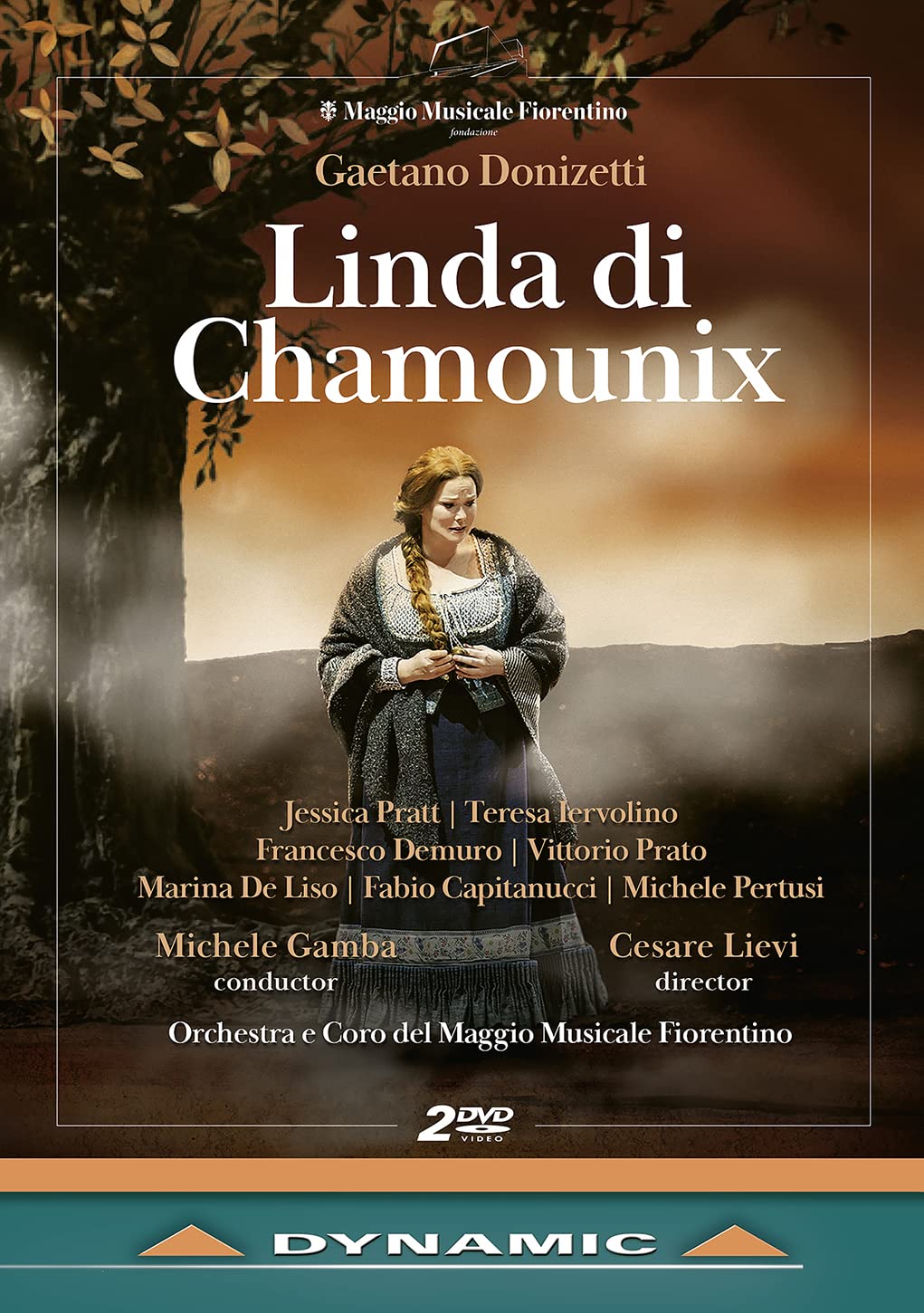 Music Dvd Gaetano Donizetti - Linda Di Chamounix (2 Dvd) NUOVO SIGILLATO, EDIZIONE DEL 27/10/2021 SUBITO DISPONIBILE