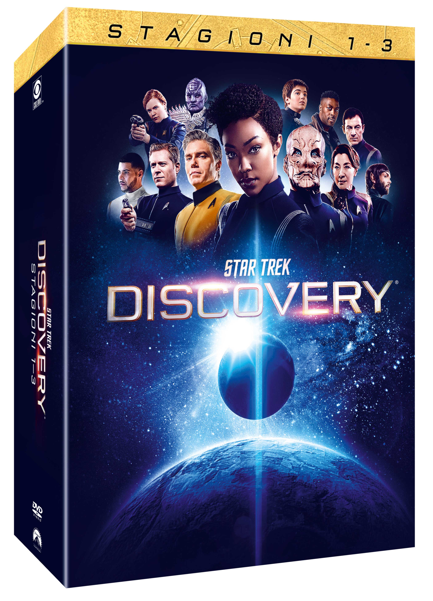 Dvd Star Trek: Discovery - Stagione 01-03 (15 Dvd) NUOVO SIGILLATO, EDIZIONE DEL 07/12/2021 SUBITO DISPONIBILE