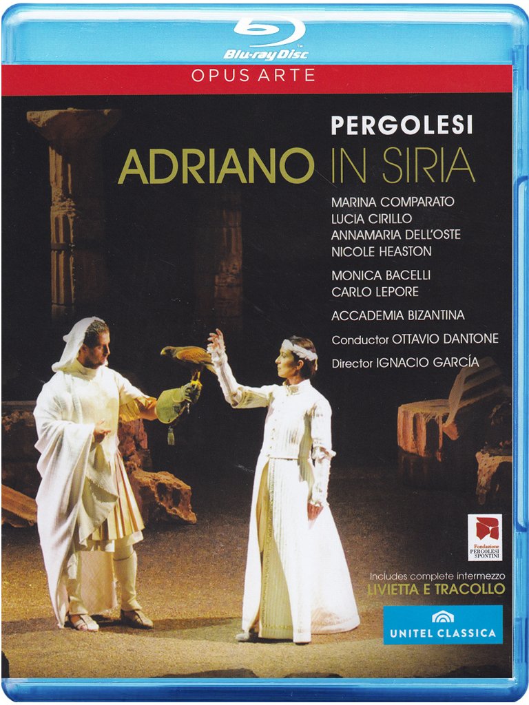 Music Blu-Ray Giovanni Battista Pergolesi - Adriano In Siria NUOVO SIGILLATO, EDIZIONE DEL 01/01/2010 SUBITO DISPONIBILE
