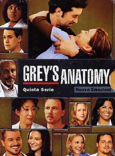 Dvd Grey's Anatomy - Stagione 05 (7 Dvd) NUOVO SIGILLATO, EDIZIONE DEL 21/12/2011 SUBITO DISPONIBILE