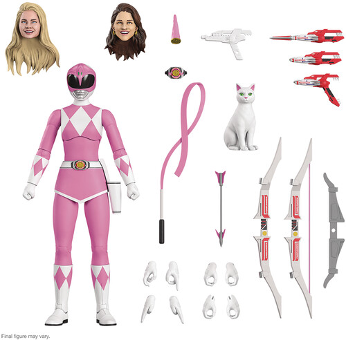 Merchandising Power Rangers: Super7 - Ultimates! Wave 2 - Pink Ranger NUOVO SIGILLATO, EDIZIONE DEL 28/08/2023 SUBITO DISPONIBILE