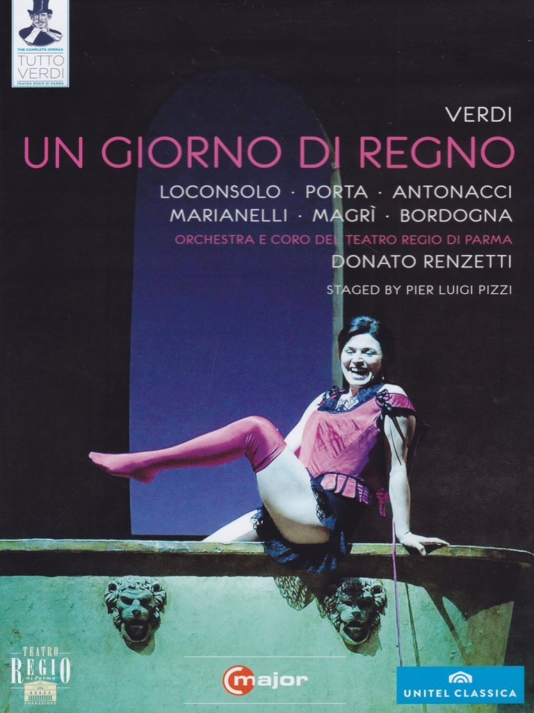 Music Dvd Giuseppe Verdi - Un Giorno Di Regno NUOVO SIGILLATO, EDIZIONE DEL 31/08/2012 SUBITO DISPONIBILE