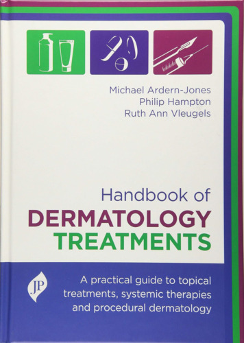 LIbri UK/US Arden-Jones, Michael Hampton, Philip - Handbook Of Dermatology Treatment NUOVO SIGILLATO, EDIZIONE DEL 18/03/2017 SUBITO DISPONIBILE