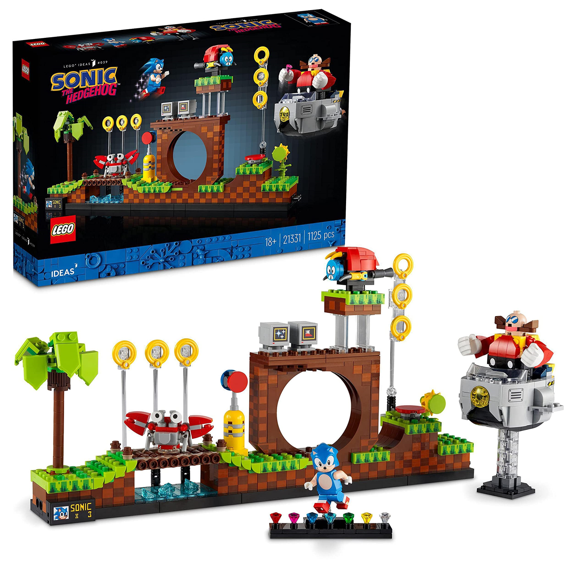 Merchandising Lego: 21331 - Ideas - Sonic NUOVO SIGILLATO, EDIZIONE DEL 06/04/2022 SUBITO DISPONIBILE