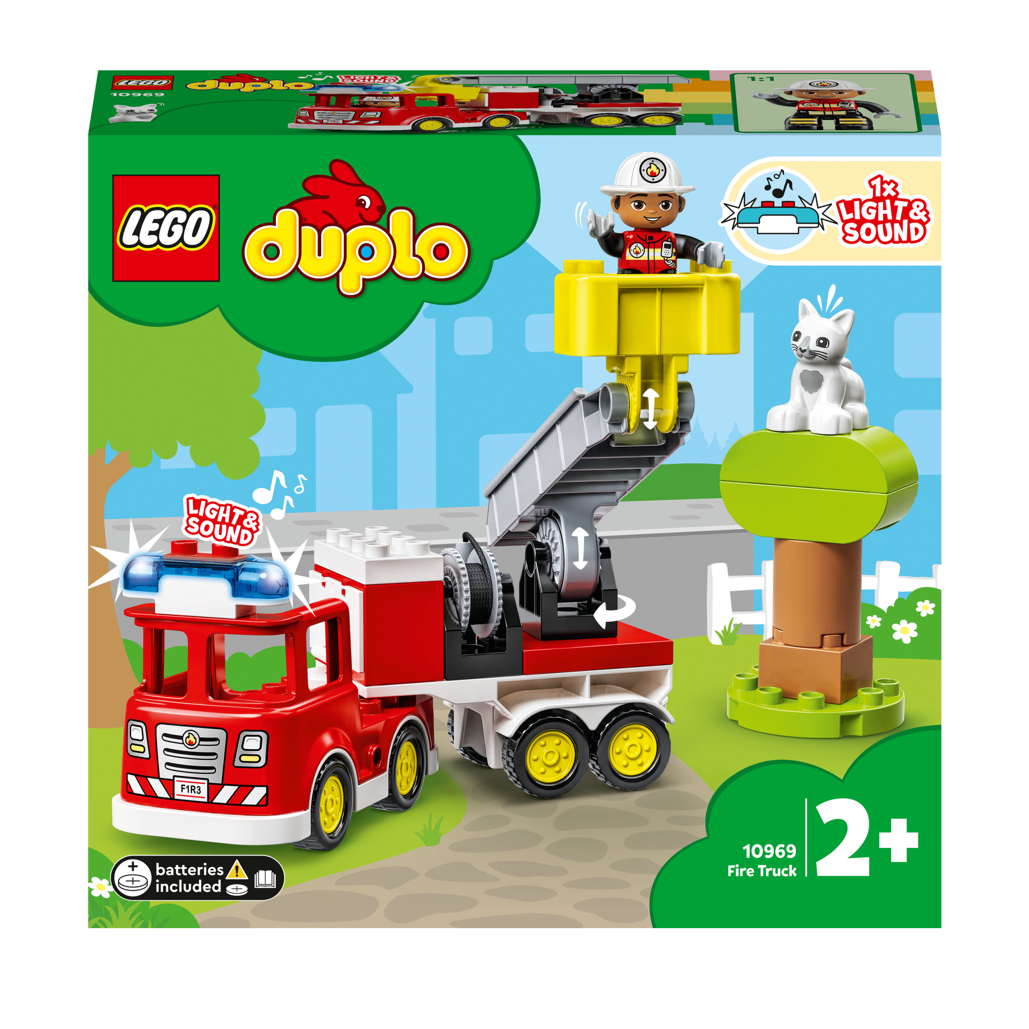 Merchandising Lego: 10969 - Duplo Town - Autopompa NUOVO SIGILLATO, EDIZIONE DEL 01/08/2022 SUBITO DISPONIBILE