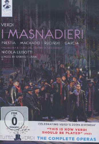 Music Dvd Giuseppe Verdi - I Masnadieri NUOVO SIGILLATO, EDIZIONE DEL 05/12/2012 SUBITO DISPONIBILE