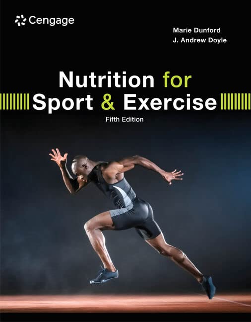 LIbri UK/US Dunford, Marie (Formerly Of The Department Of Food Science And Nutrition, California State Universit Doyle, J. (Department Of Kinesiology And Health, NUOVO SIGILLATO, EDIZIONE DEL 29/06/2021 SUBITO DISPONIBILE
