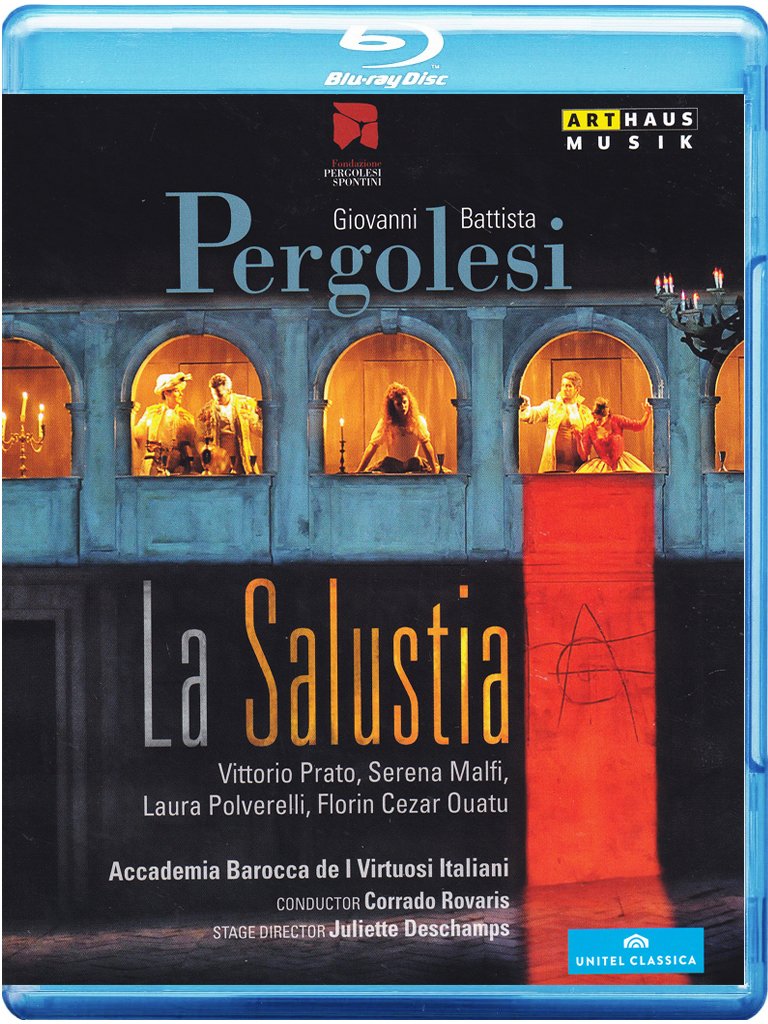 Music Blu-Ray Giovanni Battista Pergolesi - La Salustia NUOVO SIGILLATO, EDIZIONE DEL 28/01/2013 SUBITO DISPONIBILE
