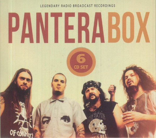 Audio Cd Pantera - Box 6 Cd NUOVO SIGILLATO EDIZIONE DEL SUBITO DISPONIBILE