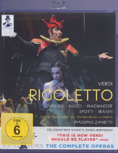 Music Blu-Ray Giuseppe Verdi - Rigoletto NUOVO SIGILLATO, EDIZIONE DEL 19/02/2013 SUBITO DISPONIBILE