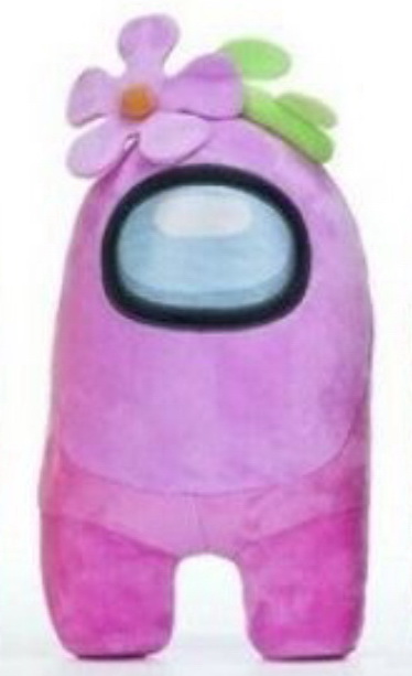 Merchandising Among Us - Peluche Rosa 30 Cm NUOVO SIGILLATO, EDIZIONE DEL 10/02/2021 SUBITO DISPONIBILE
