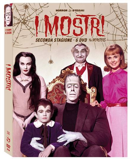 Dvd Mostri I - Stagione 02 6 Dvd+Poster NUOVO SIGILLATO EDIZIONE DEL SUBITO DISPONIBILE