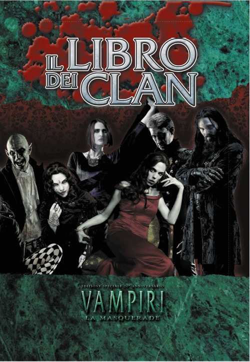 Libri Vampiri 20o Anniversario. Il Libro Dei Clan NUOVO SIGILLATO, EDIZIONE DEL 15/11/2021 SUBITO DISPONIBILE