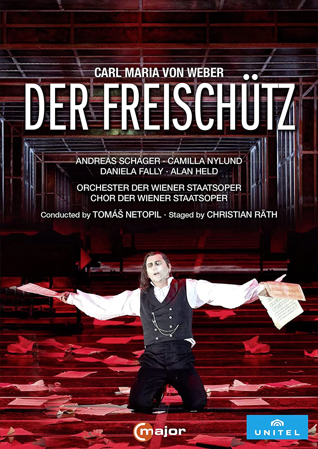 Music Dvd Carl Maria Von Weber - Der Freischutz (2 Dvd) NUOVO SIGILLATO, EDIZIONE DEL 18/12/2021 SUBITO DISPONIBILE