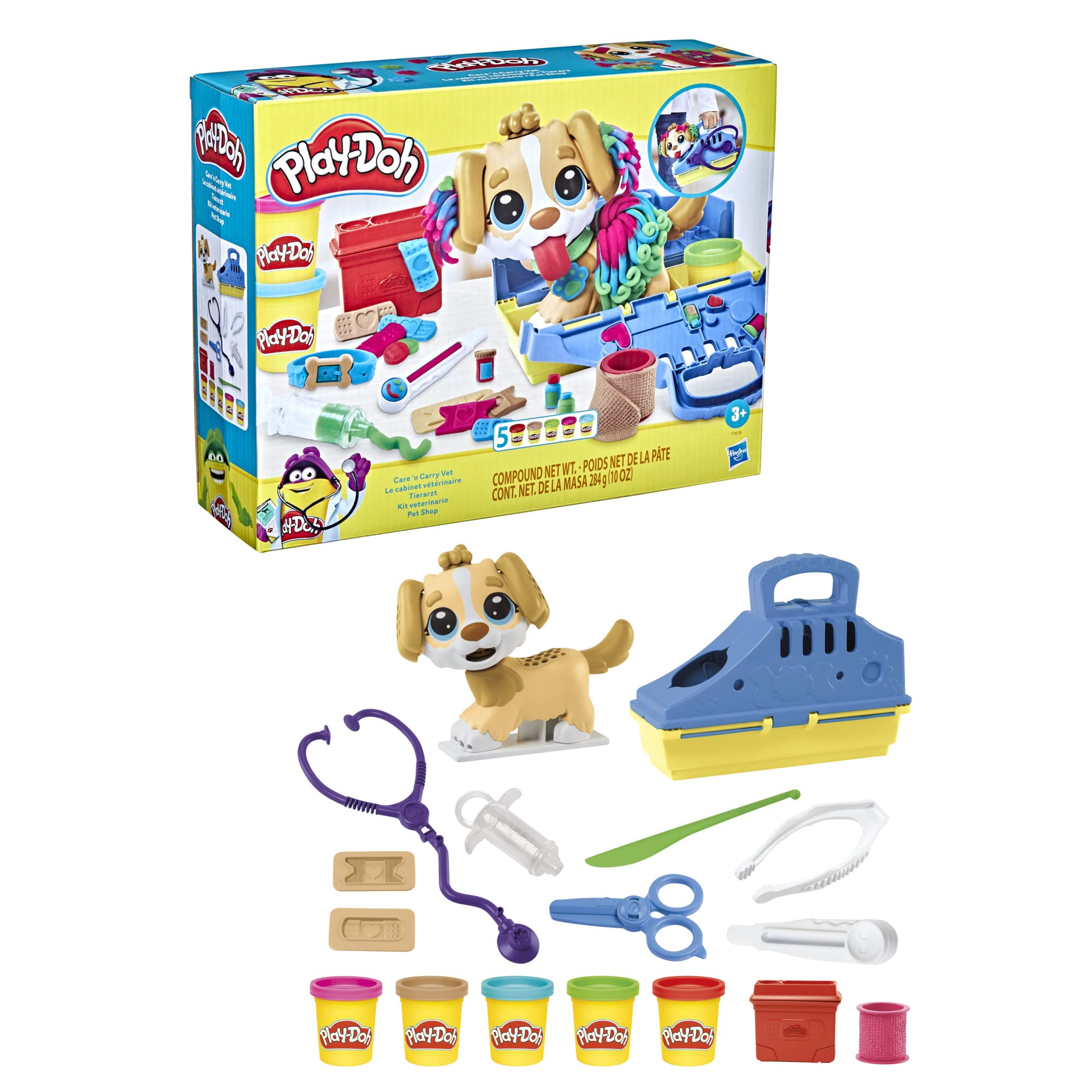 Merchandising Play-Doh: Hasbro - Set Da Veterinario NUOVO SIGILLATO, EDIZIONE DEL 27/01/2022 SUBITO DISPONIBILE