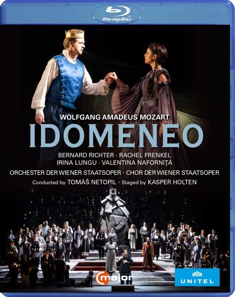 Music Blu-Ray Wolfgang Amadeus Mozart - Idomeneo NUOVO SIGILLATO, EDIZIONE DEL 19/01/2022 SUBITO DISPONIBILE