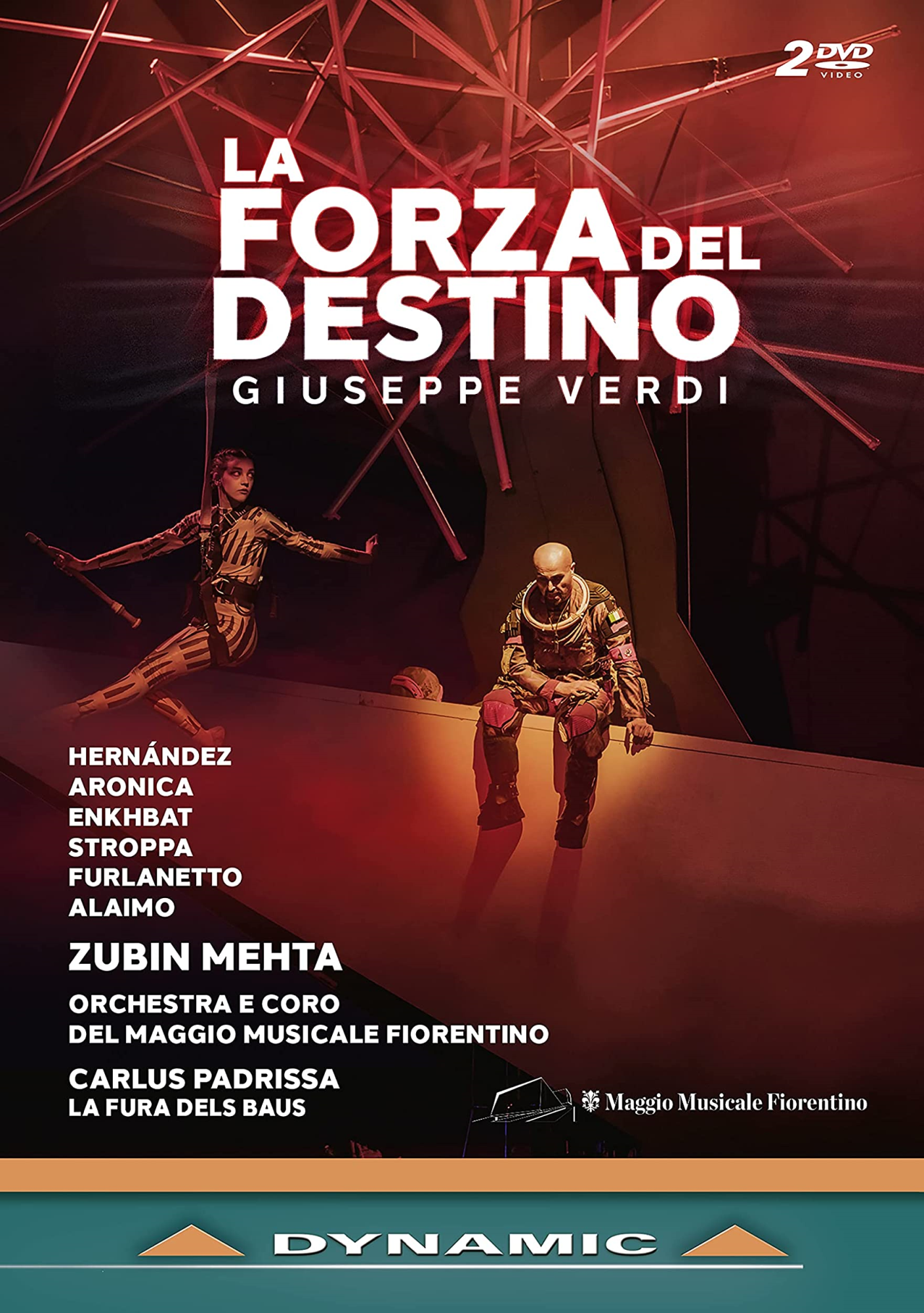 Music Dvd Giuseppe Verdi - La Forza Del Destino (2 Dvd) NUOVO SIGILLATO, EDIZIONE DEL 11/01/2022 SUBITO DISPONIBILE
