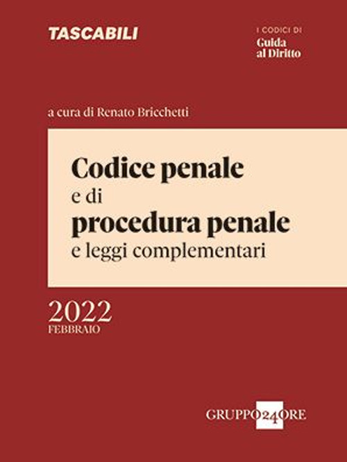 Libri Codice Penale E Di Procedura Penale E Leggi Complementari NUOVO SIGILLATO, EDIZIONE DEL 11/02/2022 SUBITO DISPONIBILE