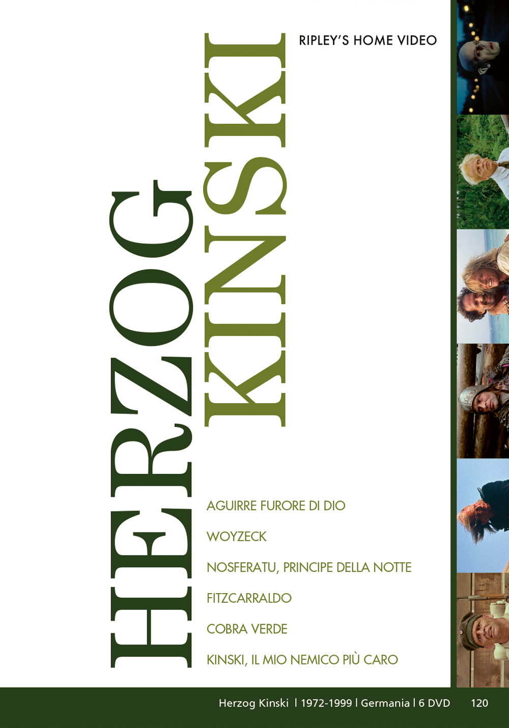 Dvd Herzog / Kinski Cofanetto (6 Dvd) NUOVO SIGILLATO, EDIZIONE DEL 23/03/2022 SUBITO DISPONIBILE