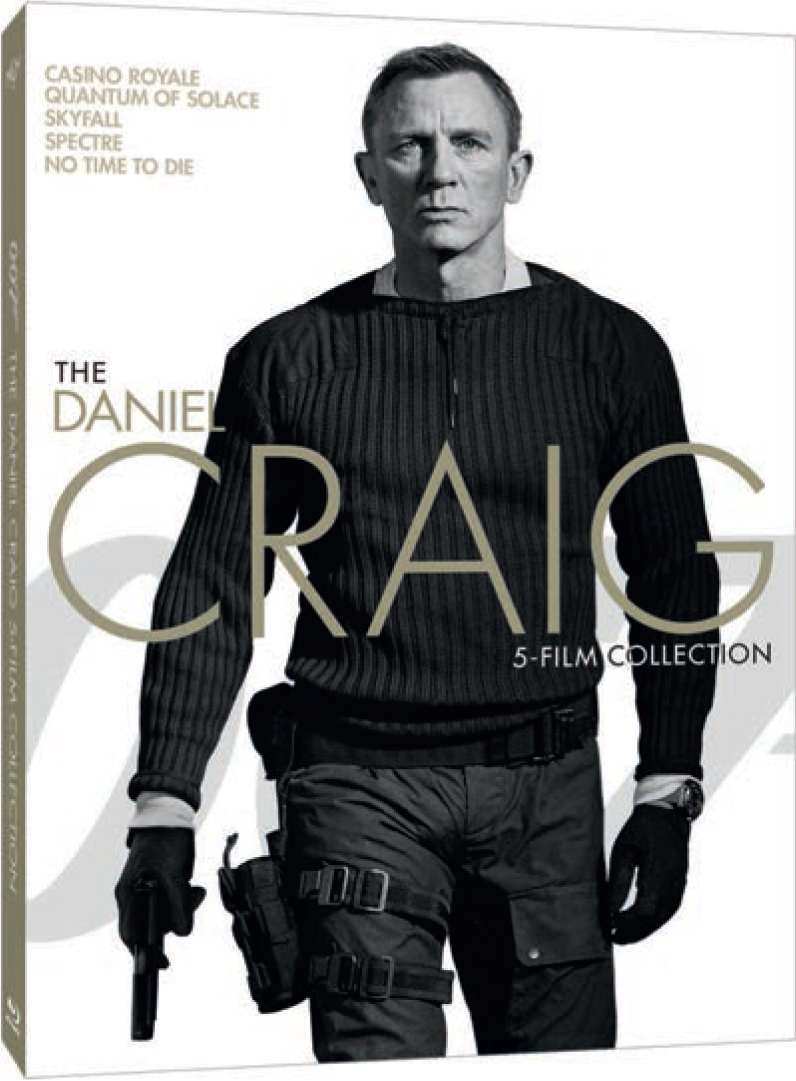 Blu-Ray 007 James Bond Daniel Craig 5 Film Collection (5 Blu-Ray) NUOVO SIGILLATO, EDIZIONE DEL 28/06/2022 SUBITO DISPONIBILE