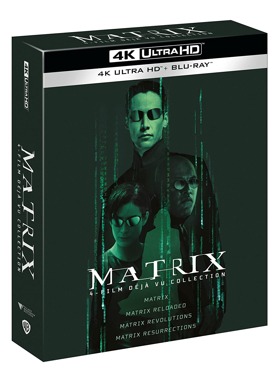 Blu-Ray Matrix 4 Film Collection (4 x 4K Ultra Hd+4 Blu-Ray) NUOVO SIGILLATO, EDIZIONE DEL 10/03/2022 SUBITO DISPONIBILE