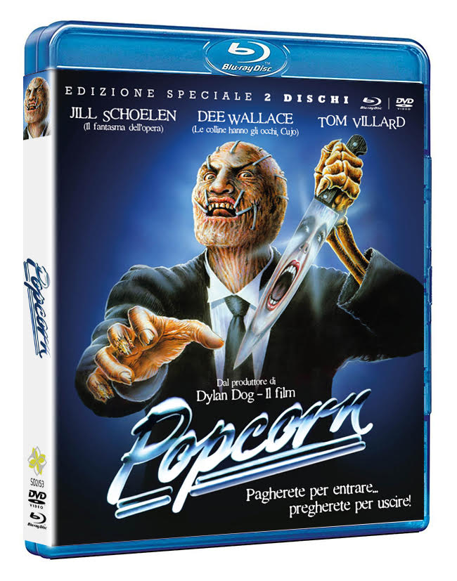 Blu-Ray Popcorn (Slipcase Blu-Ray+Dvd+4 Cards) NUOVO SIGILLATO, EDIZIONE DEL 30/03/2022 SUBITO DISPONIBILE