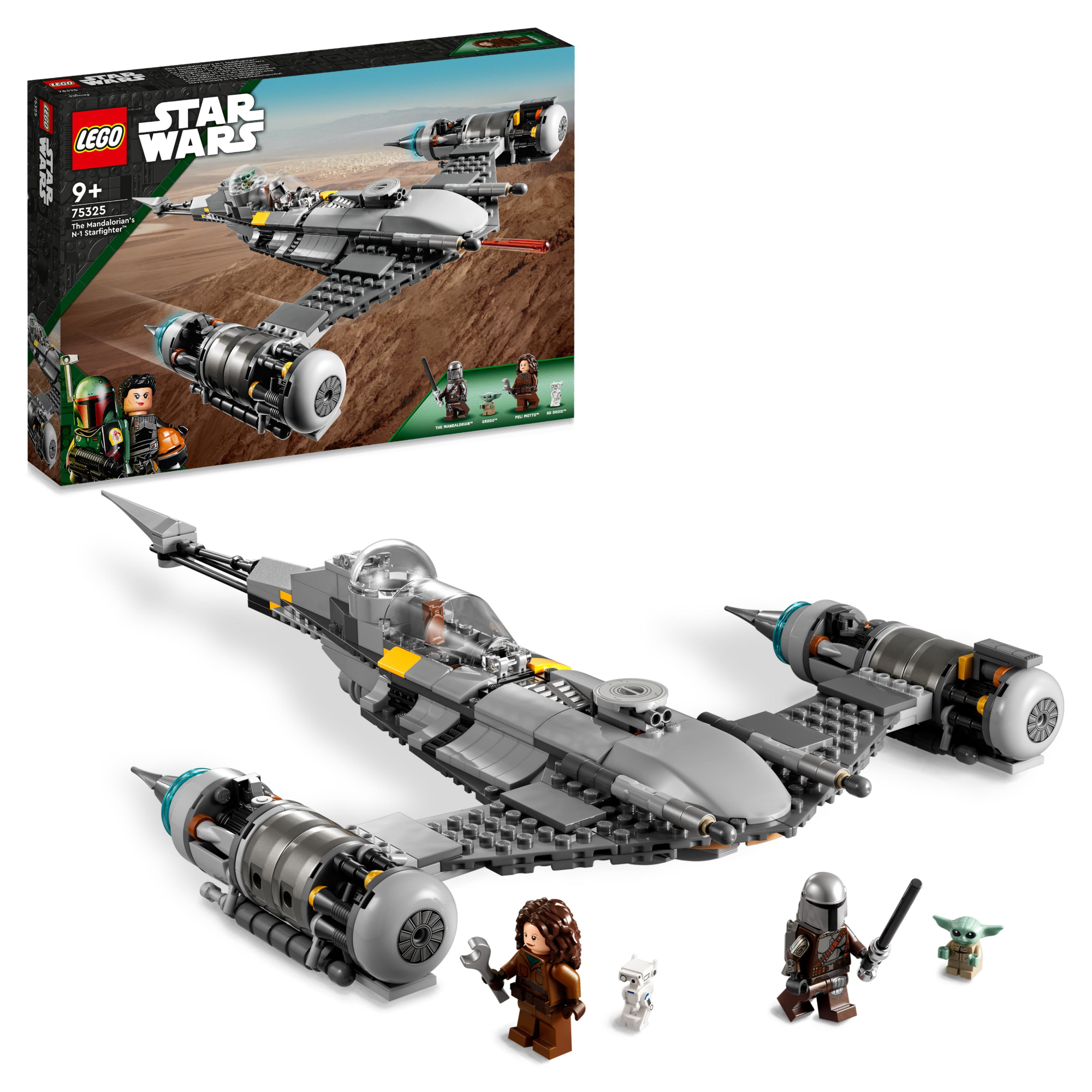 Merchandising Star Wars: Lego 75325 - Starfighter N-1 Del Mandaloriano NUOVO SIGILLATO, EDIZIONE DEL 20/06/2022 SUBITO DISPONIBILE