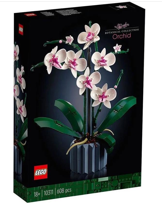 Merchandising Lego: 10311 - Icons - Botanical Collection - Orchid NUOVO SIGILLATO, EDIZIONE DEL 01/05/2022 SUBITO DISPONIBILE