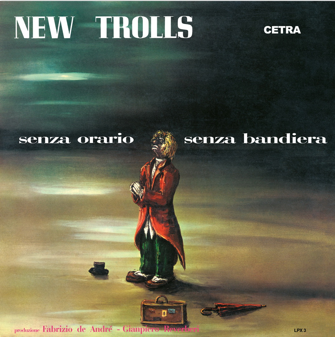 Vinile New Trolls - Senza Orario Bandiera Ltd.Ed. Clear Vinyl NUOVO SIGILLATO EDIZIONE DEL SUBITO DISPONIBILE