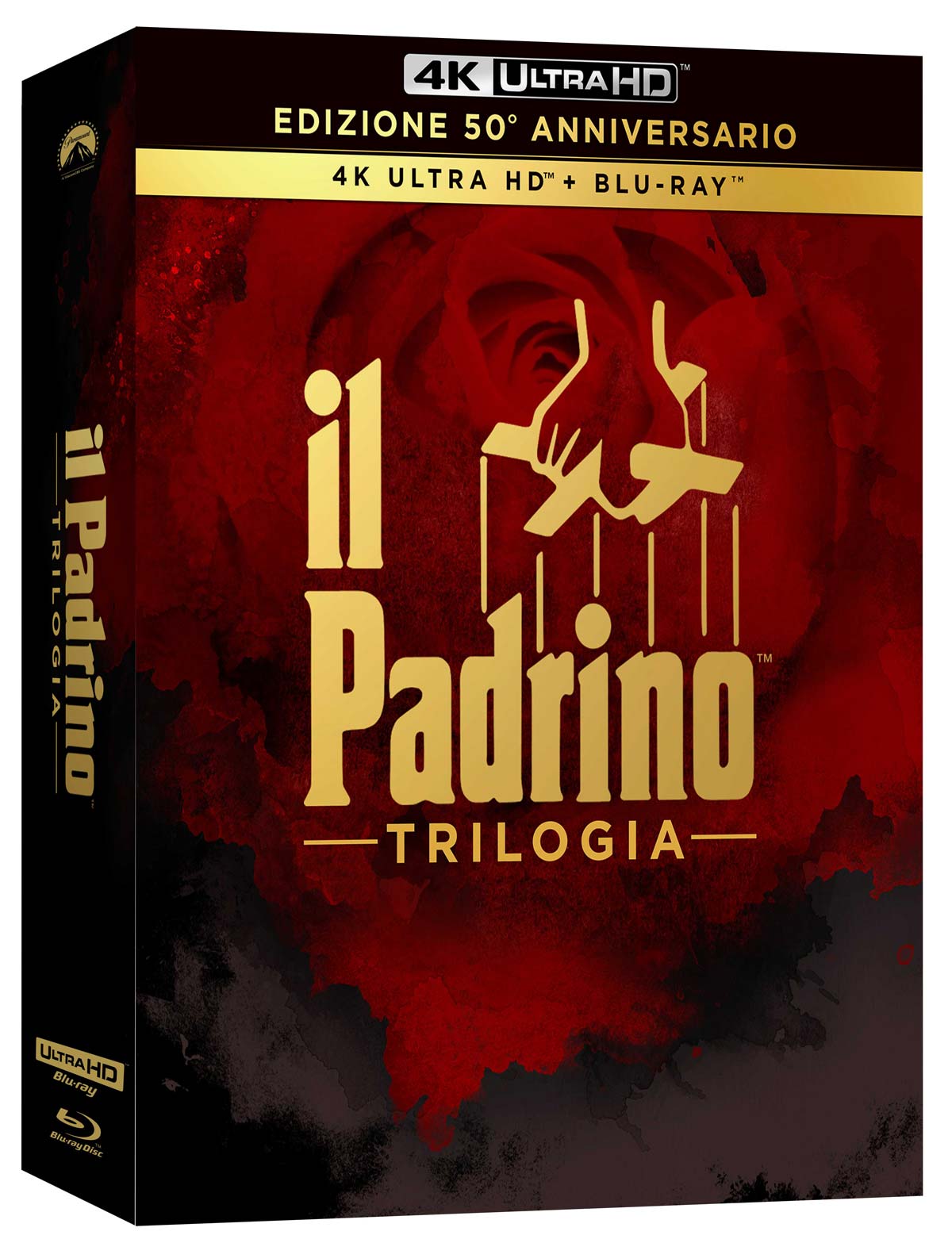 Blu-Ray Padrino (Il) - Trilogia - Edizione 50 Anniversario (Digibook) (4 4K Ultra Hd+5 Blu-Ray) NUOVO SIGILLATO, EDIZIONE DEL 18/03/2022 SUBITO DISPONIBILE
