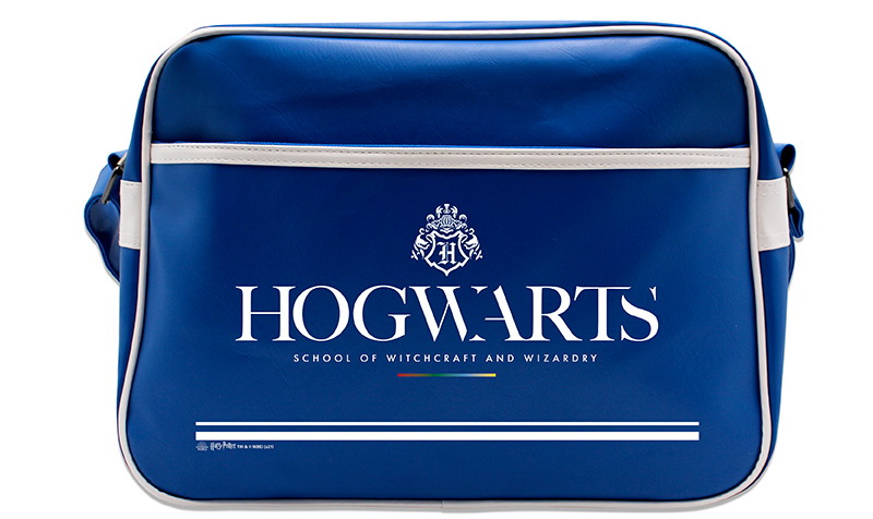Merchandising Harry Potter: ABYstyle - Blue Hogwarts (Messenger Bag / Borsa A Tracolla) NUOVO SIGILLATO, EDIZIONE DEL 31/03/2022 SUBITO DISPONIBILE