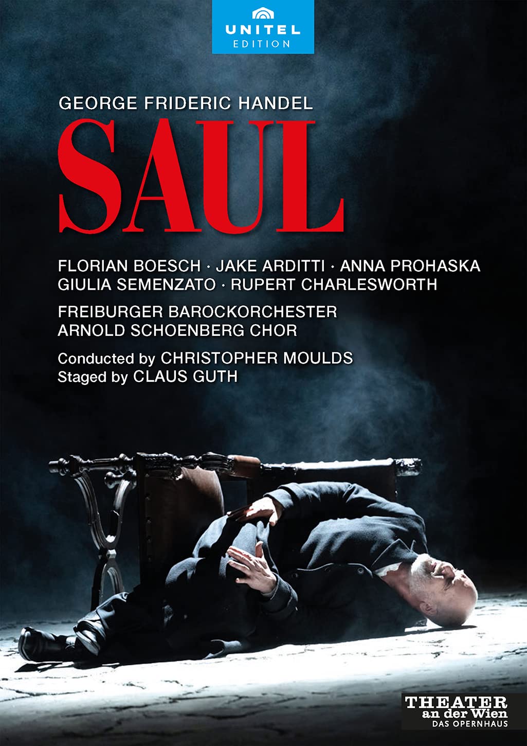 Music Dvd Georg Friedrich Handel - Saul (2 Dvd) NUOVO SIGILLATO, EDIZIONE DEL 11/02/2022 SUBITO DISPONIBILE