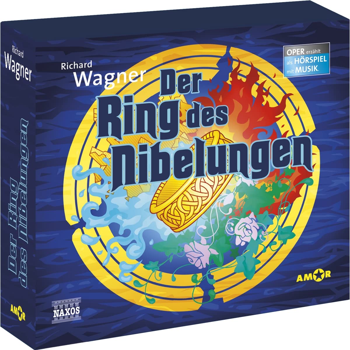 Audio Cd Richard Wagner - Der Ring Des Nibelungen 4 Cd NUOVO SIGILLATO EDIZIONE DEL SUBITO DISPONIBILE