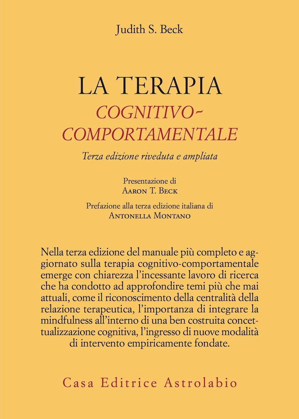 Libri Beck Judith S. - La Terapia Cognitivo-Comportamentale NUOVO SIGILLATO, EDIZIONE DEL 14/10/2022 SUBITO DISPONIBILE