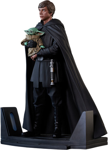 Merchandising Star Wars: Premier Mandalorian Luke & Grogu Statue NUOVO SIGILLATO, EDIZIONE DEL 12/04/2023 SUBITO DISPONIBILE