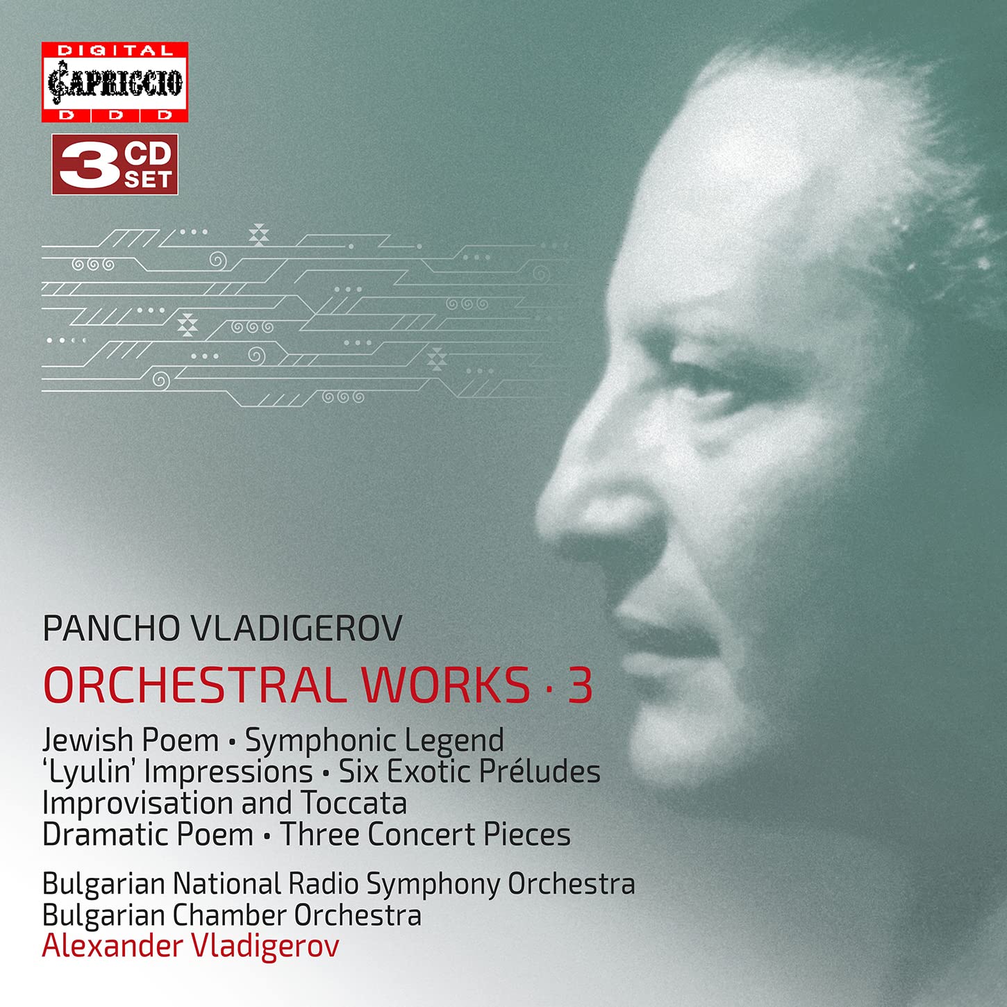 Audio Cd Pancho Vladigerov - Orchestral Works, Vol.3 (3 Cd) NUOVO SIGILLATO, EDIZIONE DEL 21/02/2022 SUBITO DISPONIBILE