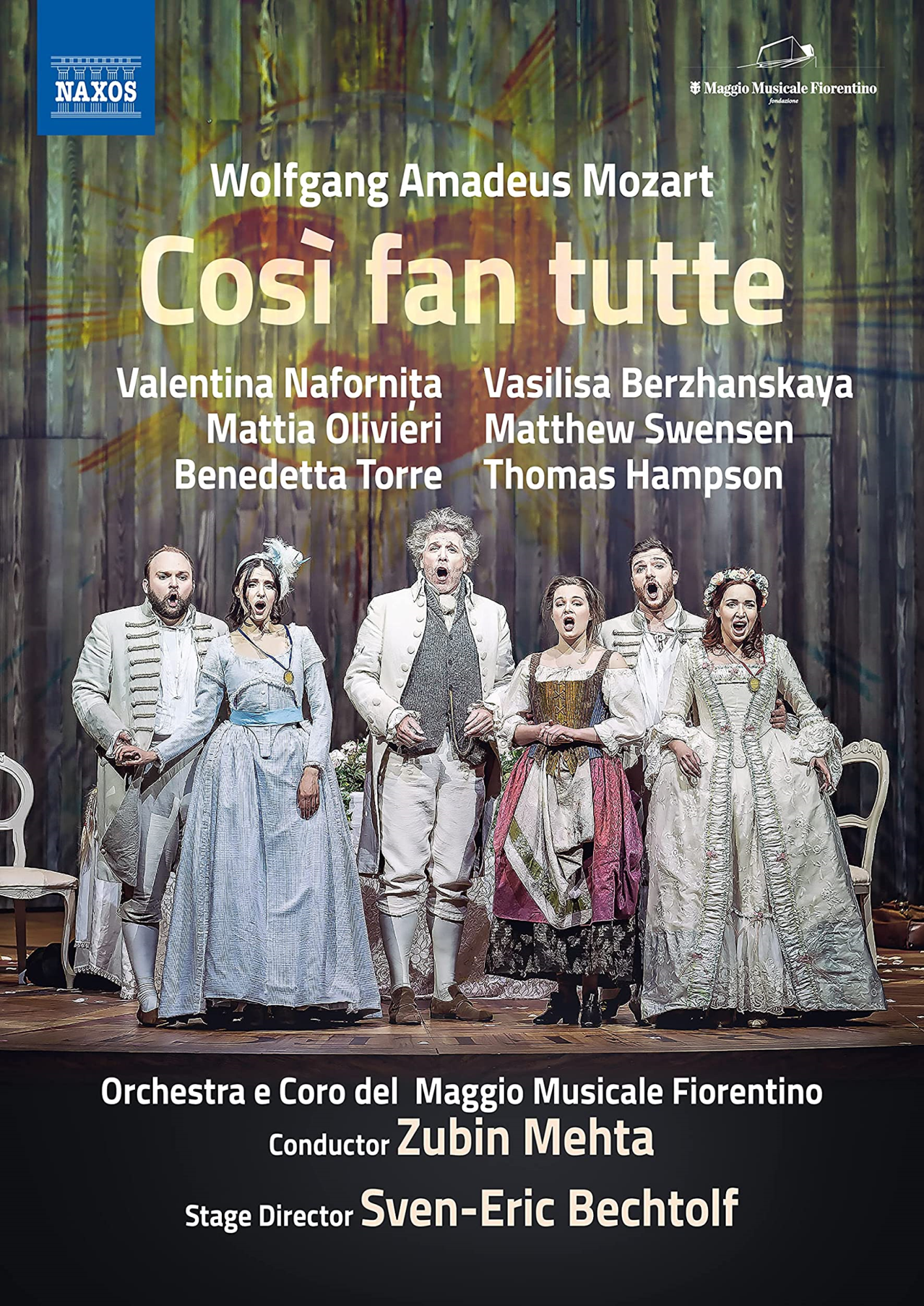 Music Dvd Wolfgang Amadeus Mozart - Cosi Fan Tutte NUOVO SIGILLATO, EDIZIONE DEL 05/03/2022 SUBITO DISPONIBILE