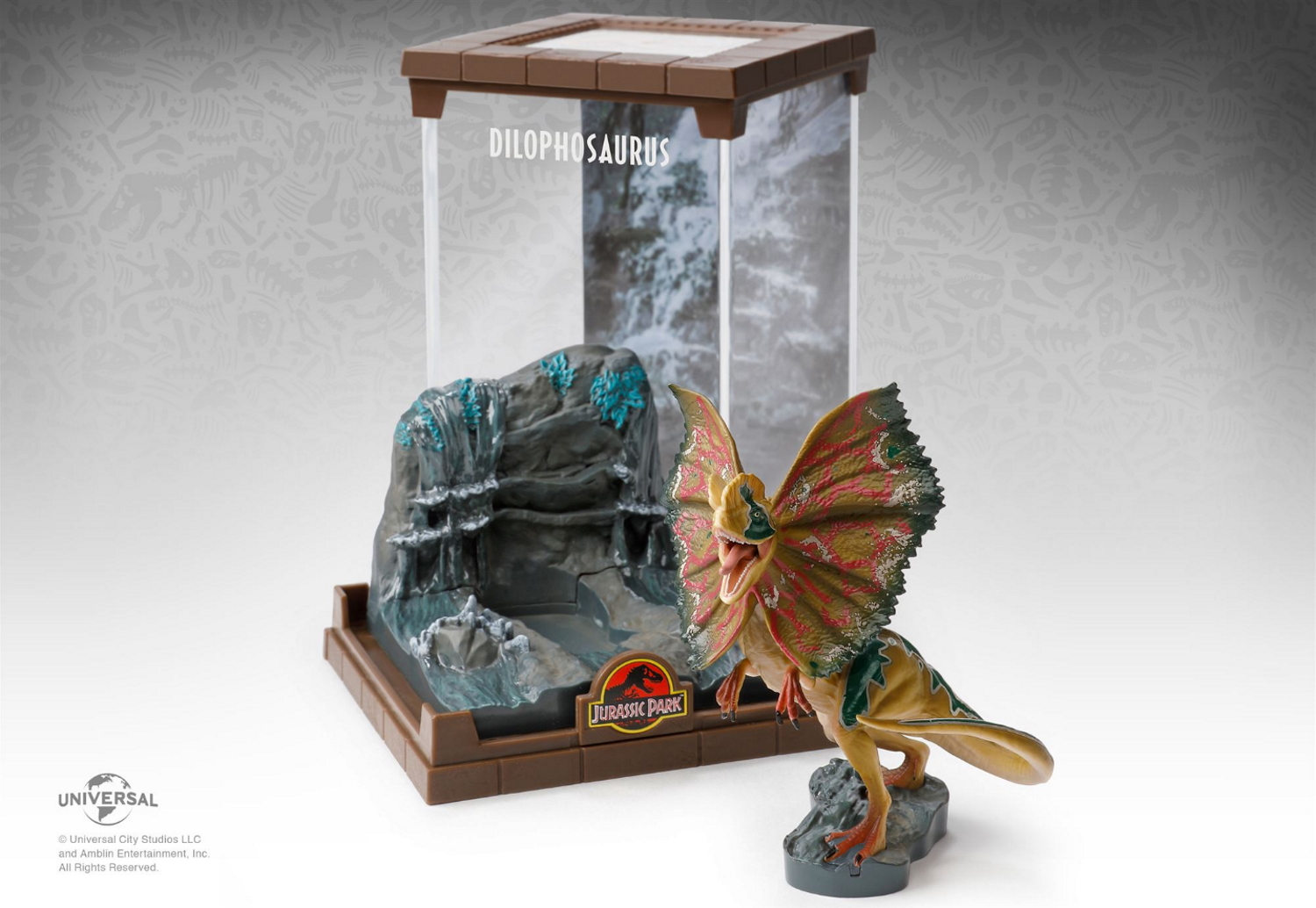 Merchandising Jurassic Park:  - Creatura Dilofosauro Figure NUOVO SIGILLATO EDIZIONE DEL SUBITO DISPONIBILE