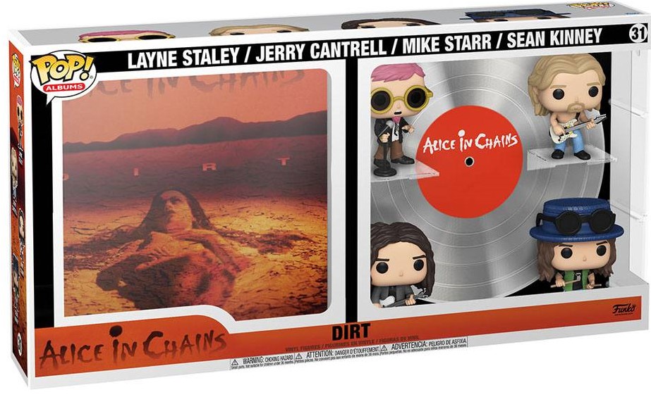Merchandising Alice In Chains: Funko Pop! Albums - Deluxe - Dirt (Vinyl Figure 31) NUOVO SIGILLATO, EDIZIONE DEL 31/01/2023 SUBITO DISPONIBILE
