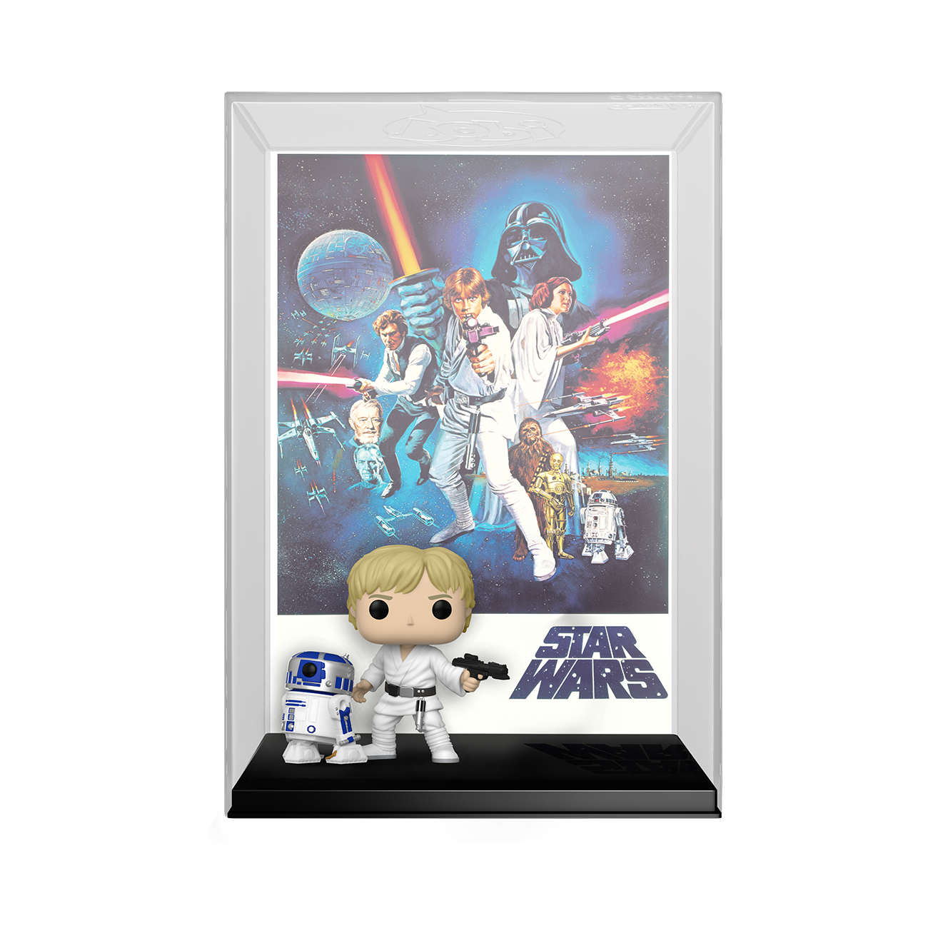 Merchandising Star Wars:  Pop Movie Poster - Luke Skywalker With R2-D2 Vinyl Figure 02 NUOVO SIGILLATO EDIZIONE DEL SUBITO DISPONIBILE