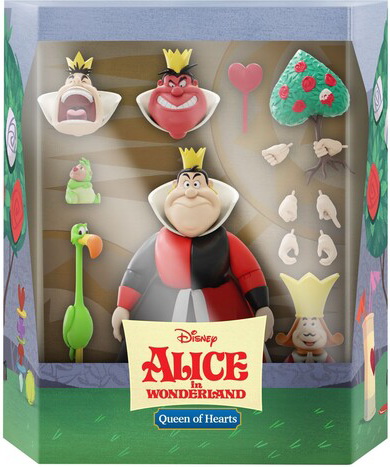 Merchandising Disney: Super7 - Queen Of Hearts [Alice In Wonderland] NUOVO SIGILLATO, EDIZIONE DEL 07/12/2023 SUBITO DISPONIBILE