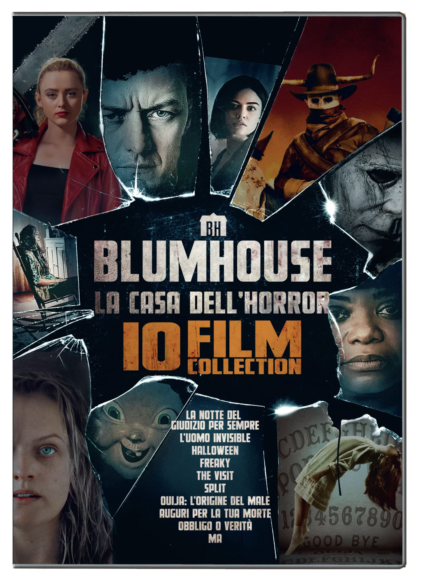 Dvd Blumhouse Horror Collection 10 Film (10 Dvd) NUOVO SIGILLATO, EDIZIONE DEL 17/11/2021 SUBITO DISPONIBILE