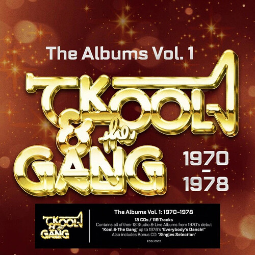 Audio Cd Kool & The Gang - Albums Vol. 1 (1970-1978) (13 Cd) NUOVO SIGILLATO, EDIZIONE DEL 17/06/2022 SUBITO DISPONIBILE