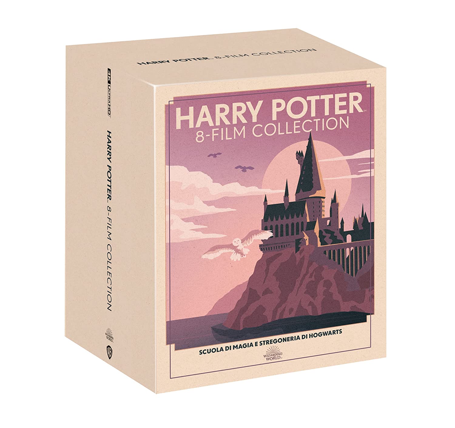 Blu-Ray Harry Potter 8 Film Collection (Travel Art) (8 4K Ultra Hd+8 Blu-Ray) NUOVO SIGILLATO, EDIZIONE DEL 28/06/2022 SUBITO DISPONIBILE