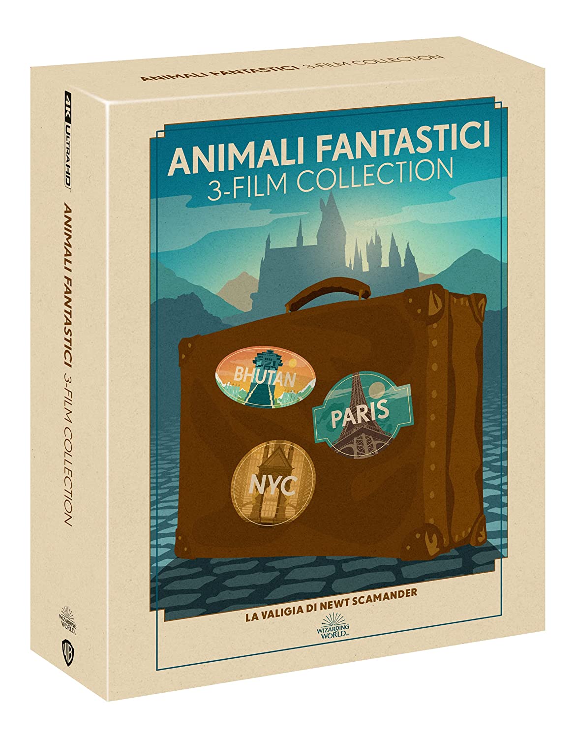 Blu-Ray Animali Fantastici 3 Film Collection (Travel Art) (3 4K Ultra Hd+3 Blu-Ray) NUOVO SIGILLATO, EDIZIONE DEL 28/06/2022 SUBITO DISPONIBILE