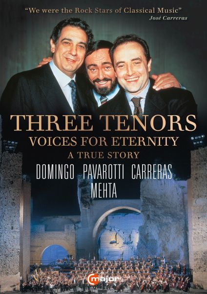 Music Dvd Three Tenors: Voices For Eternity - A True Story NUOVO SIGILLATO, EDIZIONE DEL 27/04/2022 SUBITO DISPONIBILE