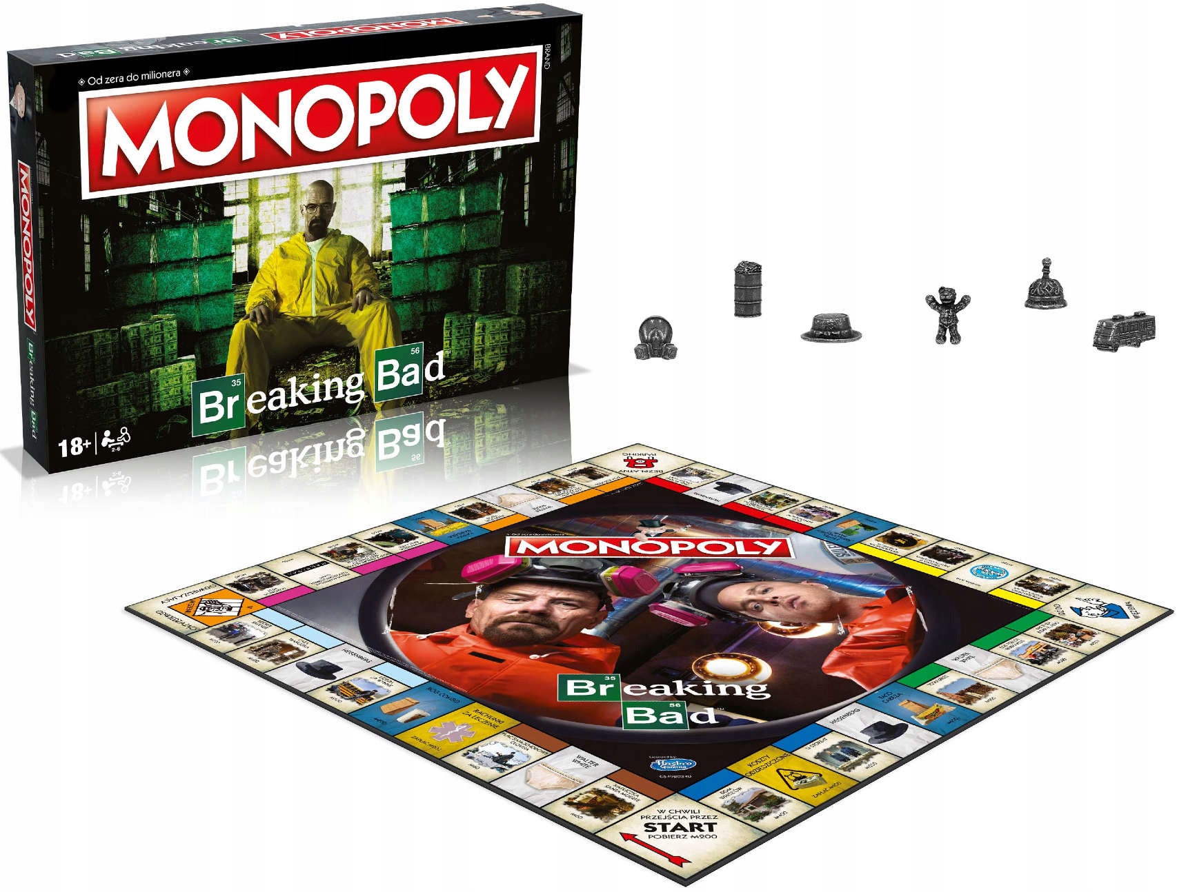Merchandising Breaking Bad: Winning Moves - Monopoly (Edizione Italiana) NUOVO SIGILLATO, EDIZIONE DEL 13/07/2022 SUBITO DISPONIBILE